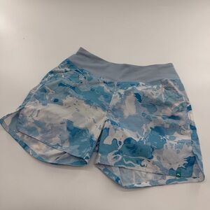 Simms Fishing Products Women’s Taiya Shorts in Blue Camo Medium
